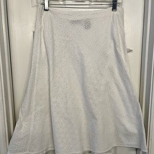 Women’s eyelet skirt, size 8